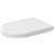 Elongated Bowl Plastic Closet Seat & Cover White