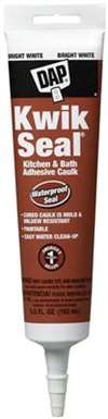 5.5 oz Kwikseal Tub & Tile Caulk White