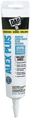 5.5 oz Acrylic Latex Caulk White