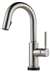 Lead Law Compliant 1 Handle Lever Pull Down Bar Faucet 1.8 GPM Stainless Steel