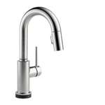 Lead Law Compliant 1 Handle Pull Down Bar/Prep Faucet 1.8 GPM