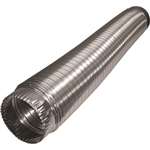 4 X 8 Aluminum Flexible With Male/ Female Collars