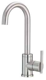 California Energy Commission Registered Lead Law Compliant 1 Lever BAR/CONV Faucet Stainless Steel 2.2