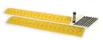 9 FT Speed Bumper Cable Guard Yellow