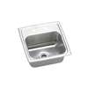 15 X 15 Two Hole Stainless Steel Bar Sink Pacemaker