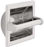 REC Toilet Paper Holder With Beveled Edge CP