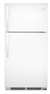 California Energy Commission Registered White 14.6 Cubic Feet Top Mount Refrigerator Right Hand