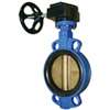 3 Cast Iron Bronze EPDM 200 # Wafer Butterfly Valve Lever Operator