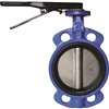 2-1/2 Cast Iron Stainless Steel Buna 255# Wafer Butterfly Valve