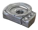 1/2 Plated Channel Nut W/TOP Spring