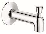 Ccy X Wall Spout With Diverter Agira Starlight Chrome