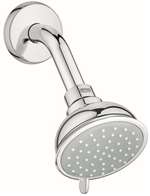 Ccy X Showerhead and Arm *fairb Infinity Brushed Nickel 1.75