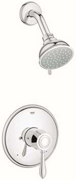 Ccy X Pressure Rough In Valve Combination Shower *fair Infinity Brushed Nickel 1.75
