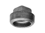 1-1/4 Galvanized Cast Iron Cored Plug