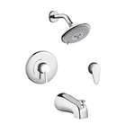 Shower System Combo Focus Polished Chrome