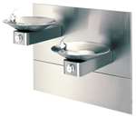 Lead Law Compliant Stainless Steel Double Wall Mount Drink Fountain With MTG System