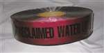 2 X 1000 FT Detectable Tape Reclaimed Water