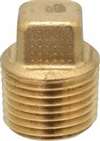 Lead Law Compliant 3/4 Brass Square HD SLD Plug