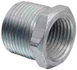 1-1/2 X 1-1/4 Galvanized Malleable Iron Bushing