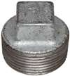 1-1/4 Galvanized Malleable Iron Cored Plug