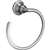 Sculpted Towel Ring Forte Brushed Chrome