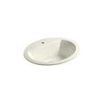 20 X 16 Oval Self-Rimming Lavatory *bryant Biscuit