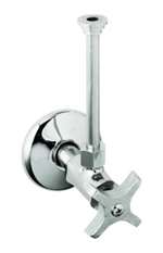 Lead Law Compliant 1/2 Angle Supply With Stops Chrome