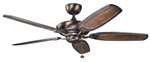 Oil Rubbed Bronze 52 5 Blade Ceiling FAN *CANFIE