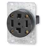 30A 4 Wire Flush Mounting Dryer Receptacle