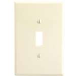 1 Gang Toggle Switch Wall Plate Ivory