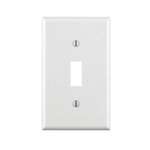 1 Gang Switch Plate White