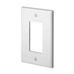 1 Gang 1 Decora Midway Wall Plate White