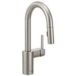 Lead Law Compliant Align High Arc Pull Down Bar Faucet Srst