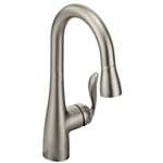 Lead Law Compliant 1.5 GPM 1 Handle High Pullout Bar Faucet Srst