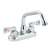 Not For Potable Use 2 Handle Lndry Sink Faucet Brass