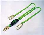 Backbiter Double Leg Tie Lanyard Green