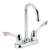 Lead Law Compliant 2 Handle Bar Faucet Wristblade Handle Blade 2.2 GPM