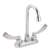 Lead Law Compliant Two Hole Wristblade Handle Bar Spout 8.25 2.2 GPM