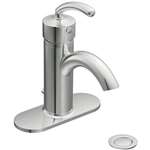 Lead Law Compliant One Hole Faucet Icon Polished Chrome 1.5 GPM