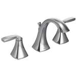 Lead Law Compliant 2 Handle High Lavatory Faucet Polished Chrome *voss 1.5 GPM