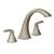 2 Handle Lever Three Hole Roman Tub Faucet *voss Brushed Nickel