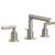 Lead Law Compliant Arris 2 Handle Widespread Three Hole Lavatory Brushed Nickel