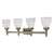 Brushed Nickel 4 Light 100 Watts A 19 Vanity *triumph