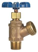 Not For Potable Use 3/4 Bronze MIP Boiler Drain