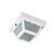 White 1 60 Watts A 19 Flush Mount