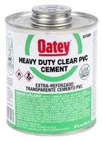 8 oz PVC HD Clear Cement