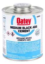 8 oz ABS Black Cement
