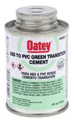 16 oz ABS PVC Green Transit Cement