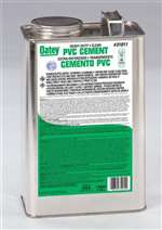 1 Gallon PVC HD Clear Cement