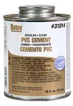 16 oz PVC Reg Clear Cement
